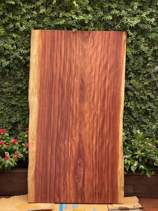 bàn gỗ cẩm hồng nguyên khối 1m71