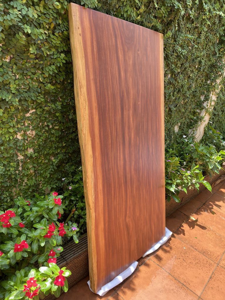 bàn gỗ cẩm hồng nguyên khối 1m6
