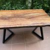 bàn gỗ gụ nguyên khối 1m5