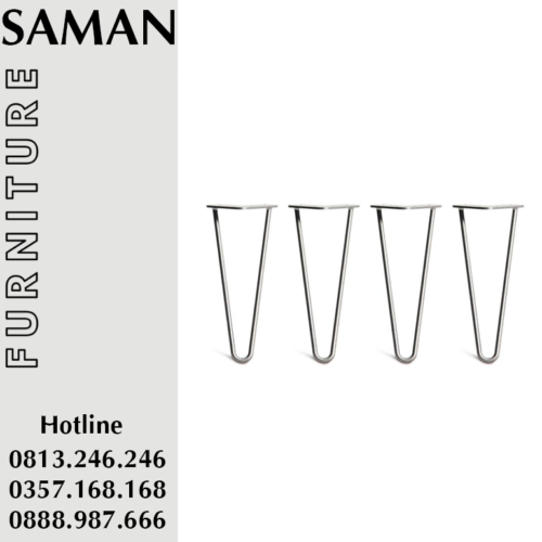 Chân sắt Hairpin Cao 30cm
