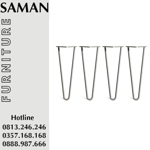 Chân sắt Hairpin Cao 40cm
