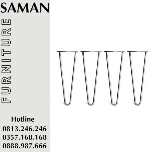 Chân sắt Hairpin Cao 50cm