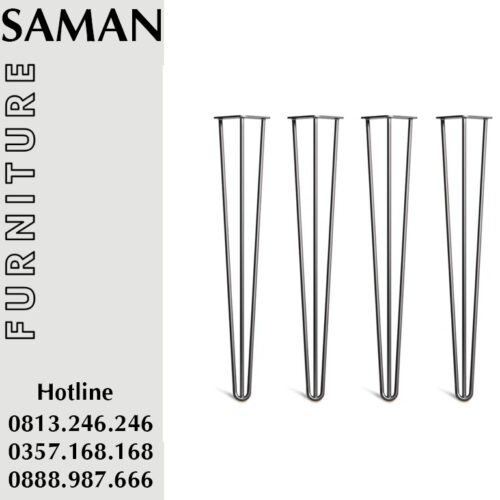 Chân sắt Hairpin Cao 72cm