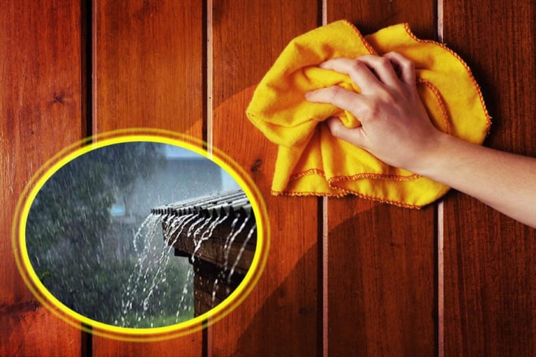 Cách bảo quản đồ gỗ khi trời mưa
