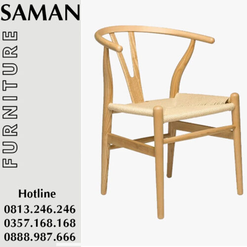 Ghế Wishbone Đan Dây