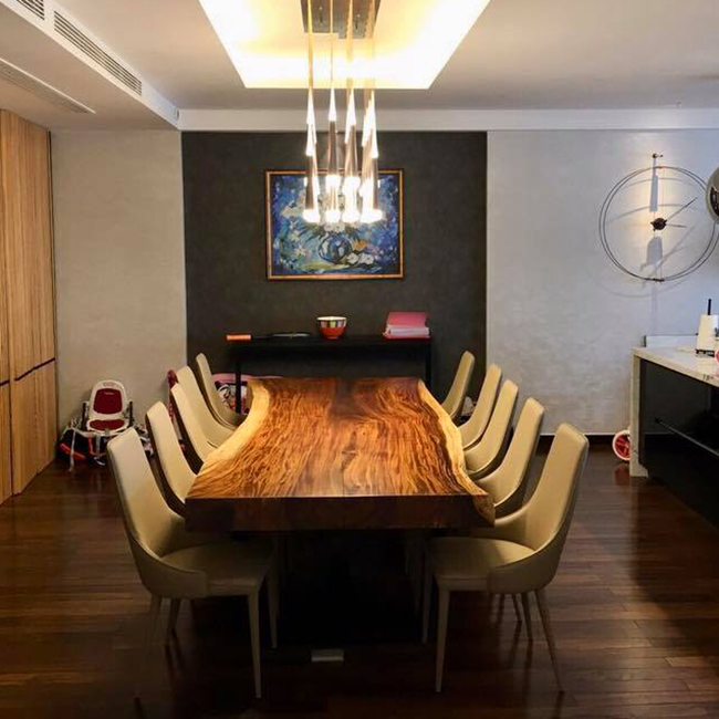 Tổng hợp các mẫu ghế ăn phù hợp cho bàn ăn gỗ me tây