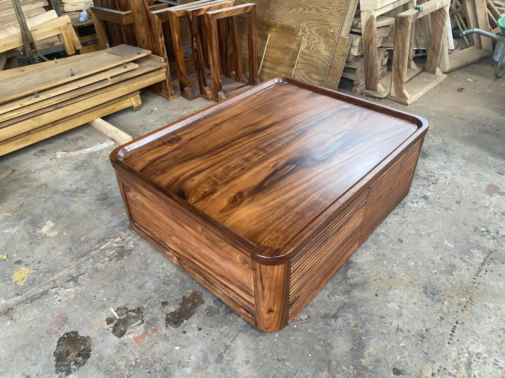 Bàn Sofa Phòng Khách Gỗ Tự Nhiên Me Tây