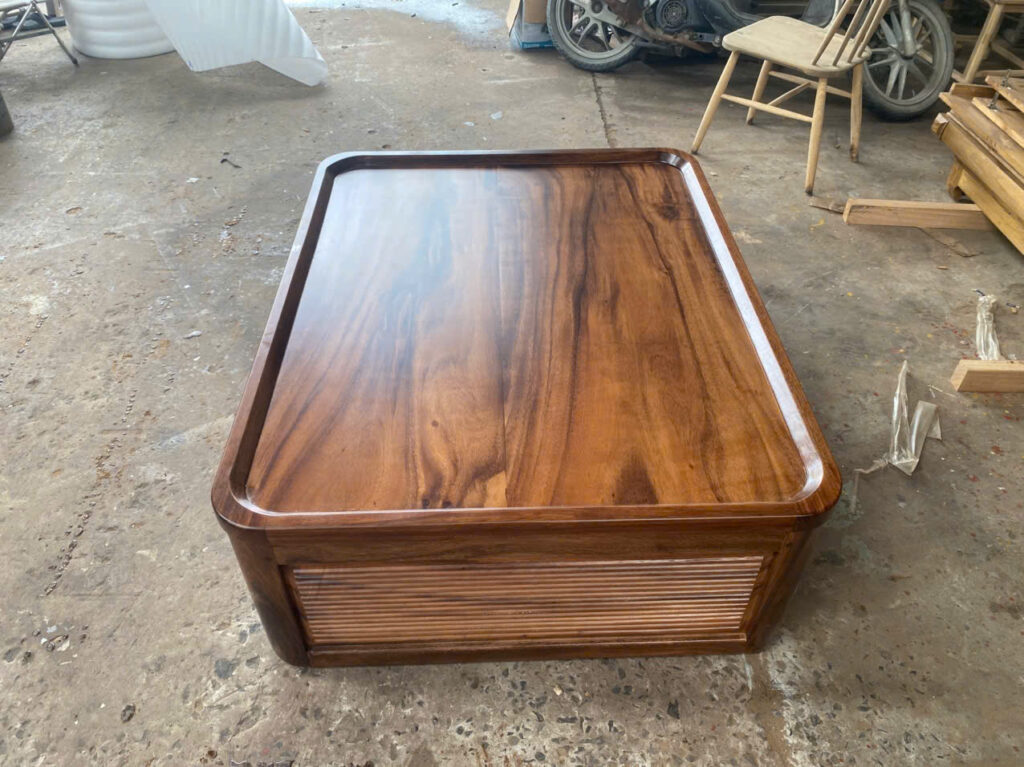 Bàn Sofa Phòng Khách Gỗ Tự Nhiên Me Tây