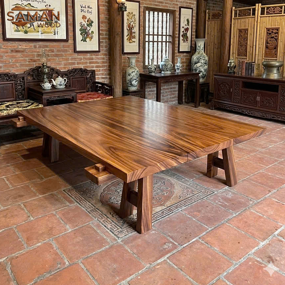 Phản Gỗ Me Tây Nguyên Tấm Dày 5cm/10cm/15cm